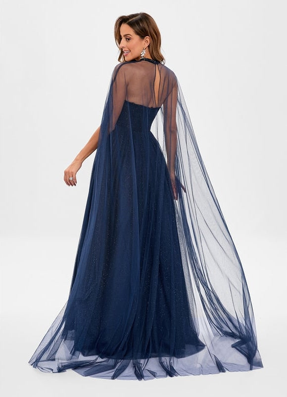 Robe De Bal Traîne Scintillante - gallery 2