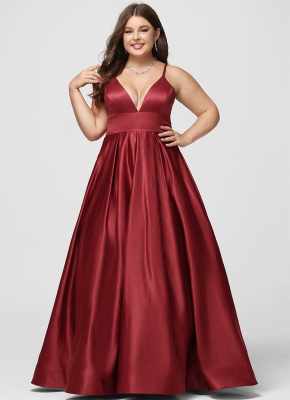 Robe De Bal Satinade Royale - gallery 9