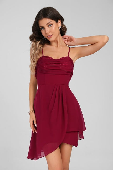 Robe De Bal Éclat Asymétrique