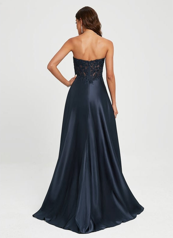 Robe De Bal Éclat Satin - gallery 3