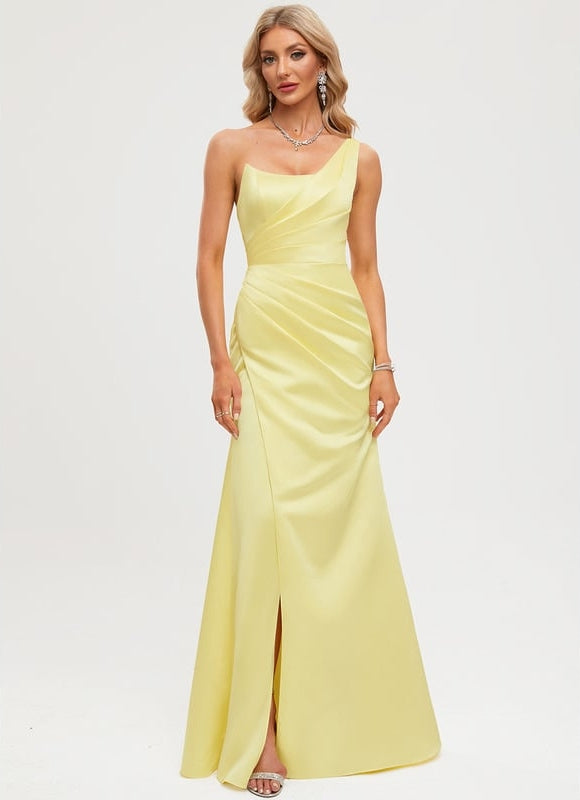 Robe De Bal Jaune Lumineux - gallery 6