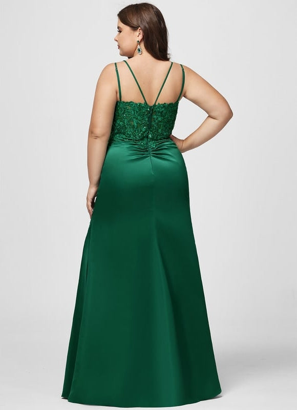 Robe De Bal Éclat Satiné - gallery 8