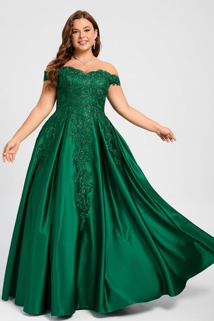 Robe De Bal Émeraude Opulente - gallery 4