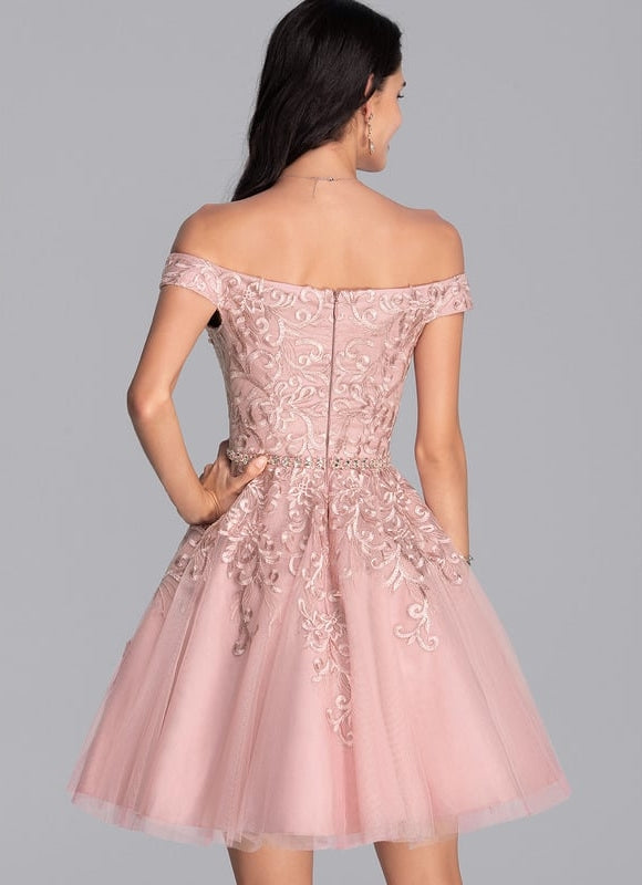Robe De Bal Tulle Ornée - gallery 4