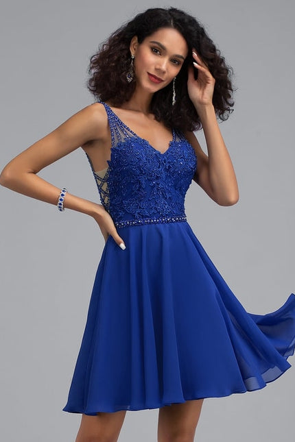 Robe De Bal Bleu Poudré Chic