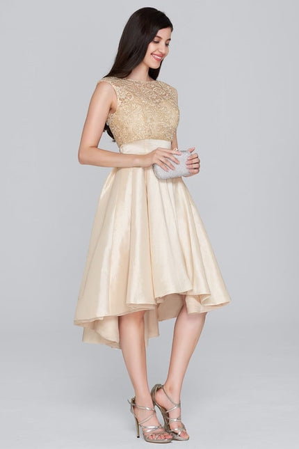 Robe De Bal Éclat Doré - gallery 1