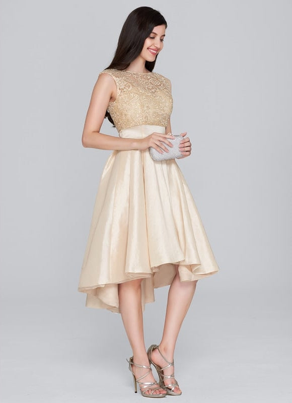 Robe De Bal Éclat Doré - gallery 1