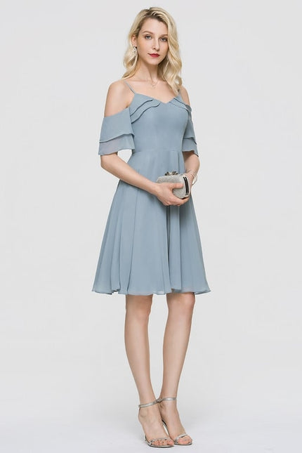 Robe De Bal Fluide Ciel - gallery 4