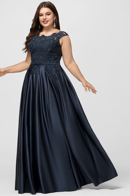 Robe De Bal Gala Satinée Éclat - gallery 5