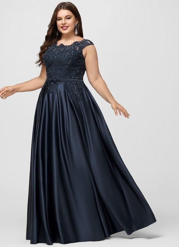 Robe De Bal Gala Satinée Éclat - gallery 5