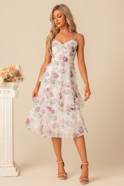 Robe De Bal Florale Éthérée - gallery 1