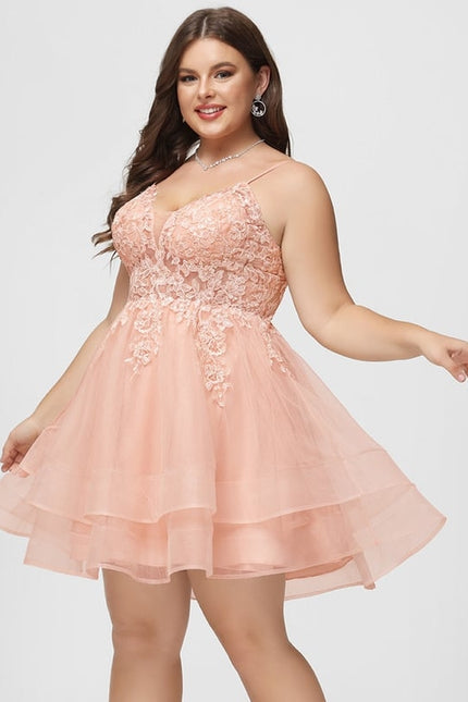 Robe De Bal Courte Tulle Brodée - gallery 9
