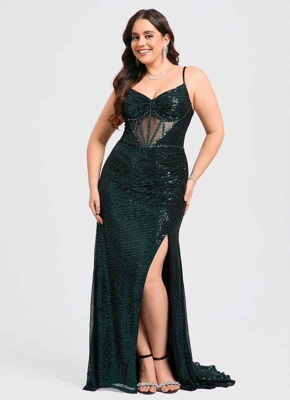 Robe De Bal Élégante Scintillante - gallery 9