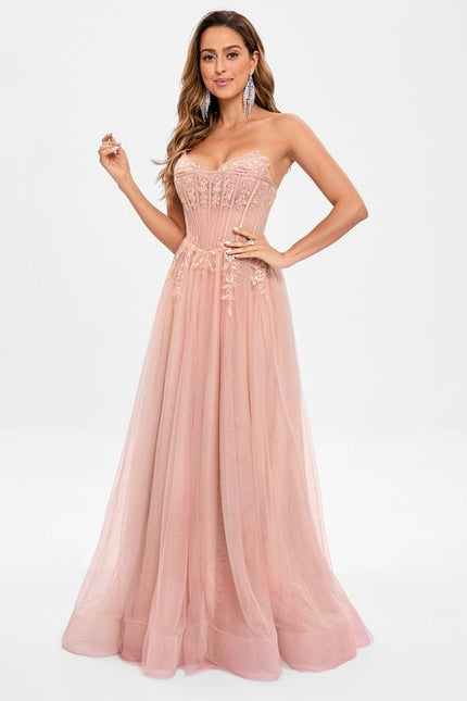 Robe De Bal Élégance De Brume - gallery 4