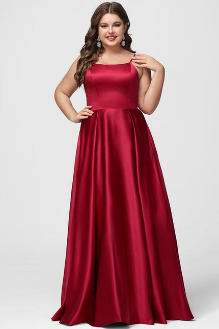 Robe De Bal Satin Noir - gallery 8