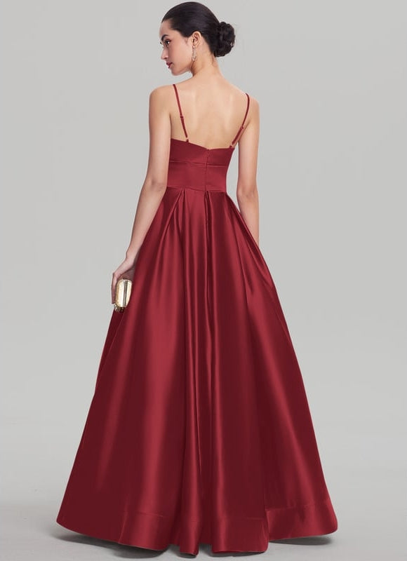 Robe De Bal Satinade Royale - gallery 1