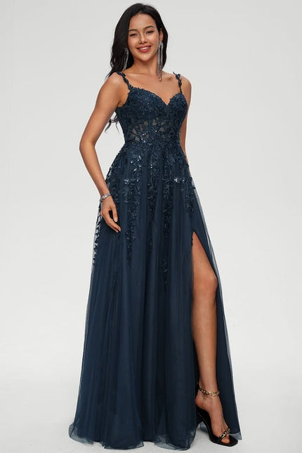 Robe De Bal Tulle Azur - gallery 2