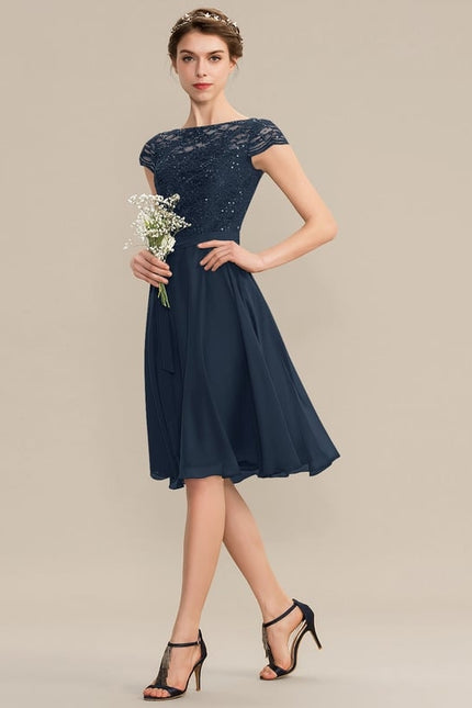 Robe De Bal Dentelle Nuit - gallery 7