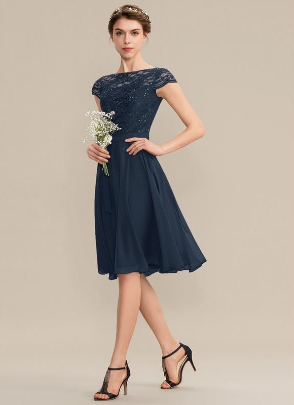 Robe De Bal Dentelle Nuit - gallery 7