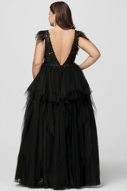 Robe De Bal Tulle Plumes - gallery 7