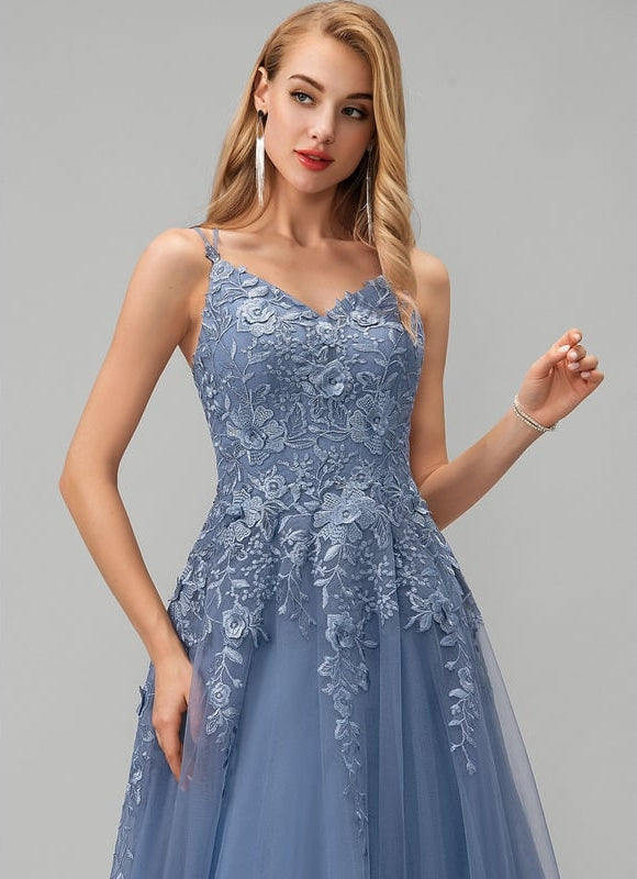Robe De Bal De Bal Tulle Étoilé