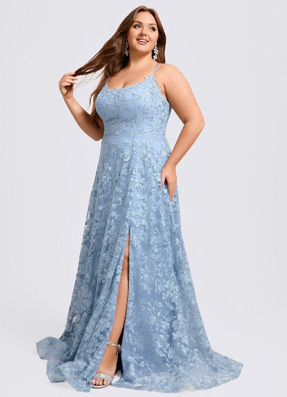 Robe De Bal Florale Ciel - gallery 8