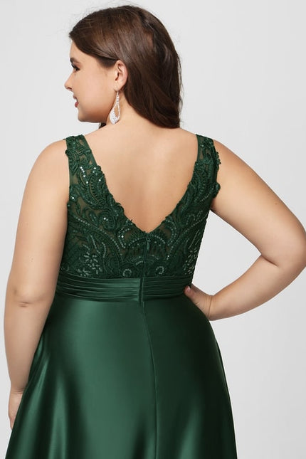 Robe De Bal Élégance Émeraude - gallery 9