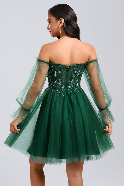 Robe De Bal Émeraude Aérienne - gallery 6