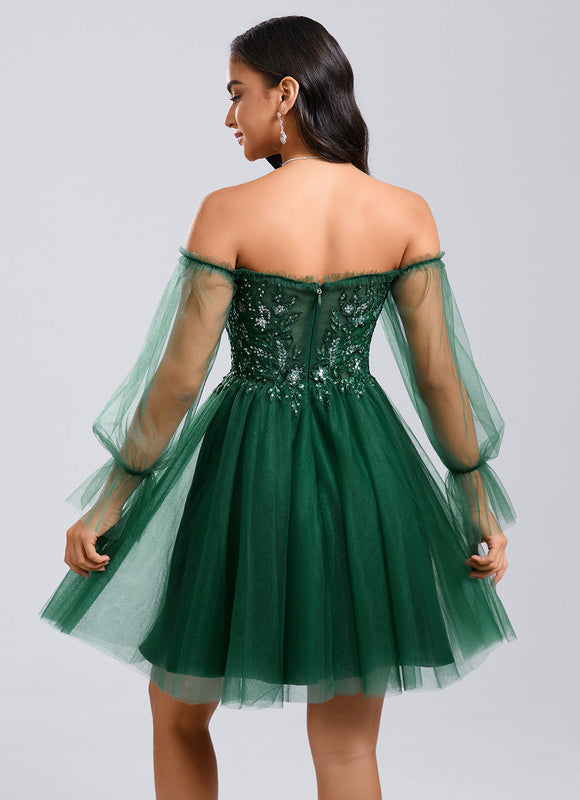 Robe De Bal Émeraude Aérienne - gallery 6