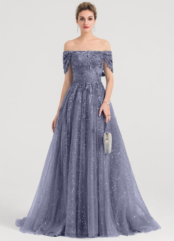 Robe De Bal Tulle Pailletée