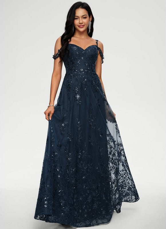 Robe De Bal Émeraude Délicate