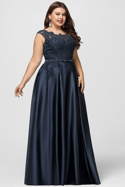 Robe De Bal Gala Satinée Éclat - gallery 9