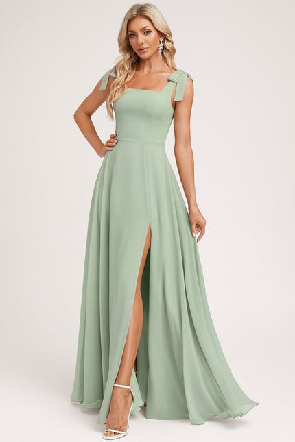 Robe De Bal Longue Verte - gallery 5