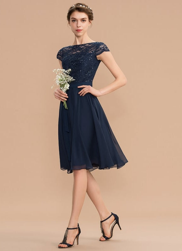 Robe De Bal Dentelle Nuit - gallery 8