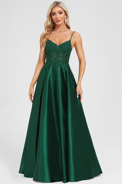 Robe De Bal Gala Satinée