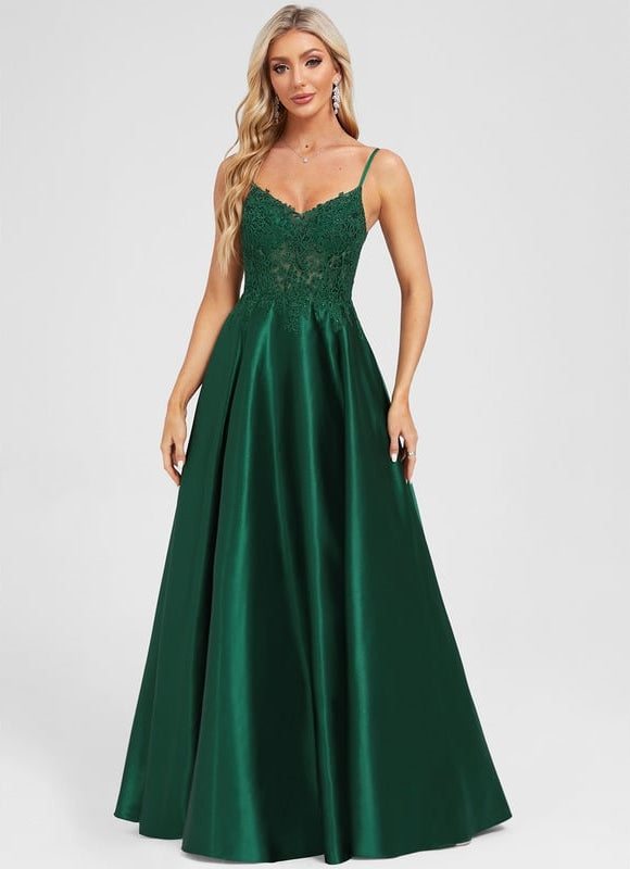 Robe De Bal Gala Satinée