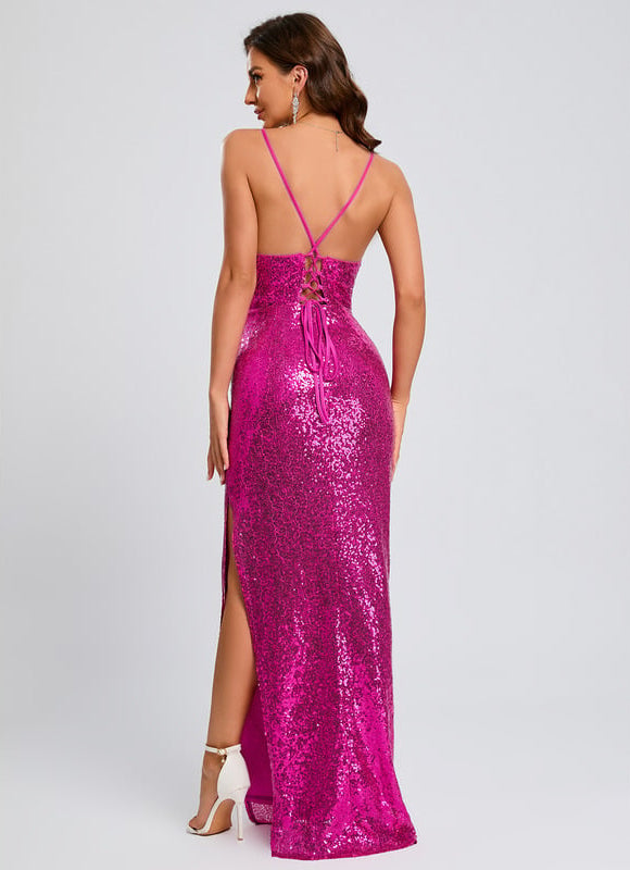 Robe De Bal Glamour Marine - gallery 5