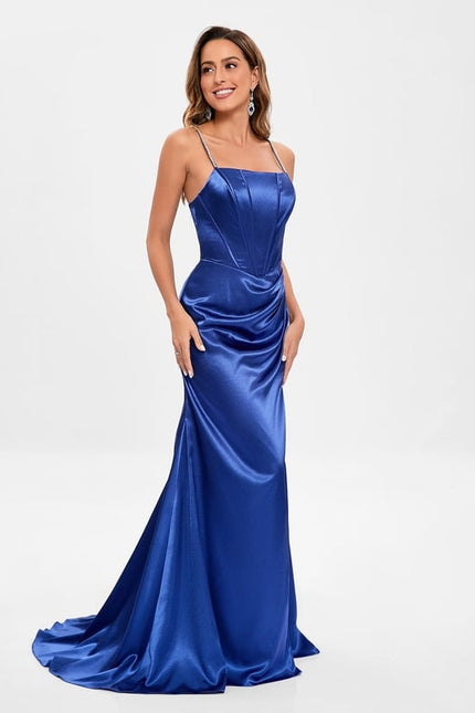 Robe De Bal Satinée Élégante - gallery 4