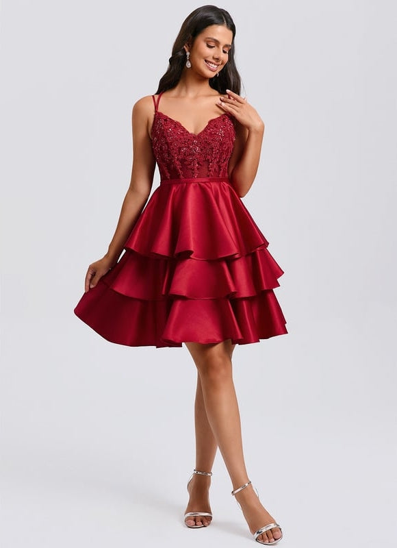 Robe Rouge Bal De Promo - gallery 6