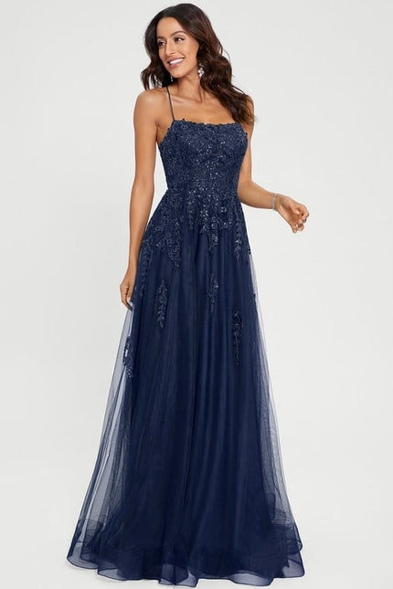 Robe De Bal Tulle Noire - gallery 2