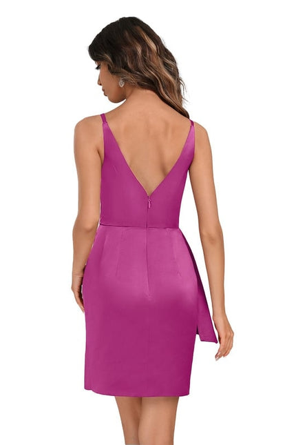 Robe De Bal Bordeau Chic - gallery 1