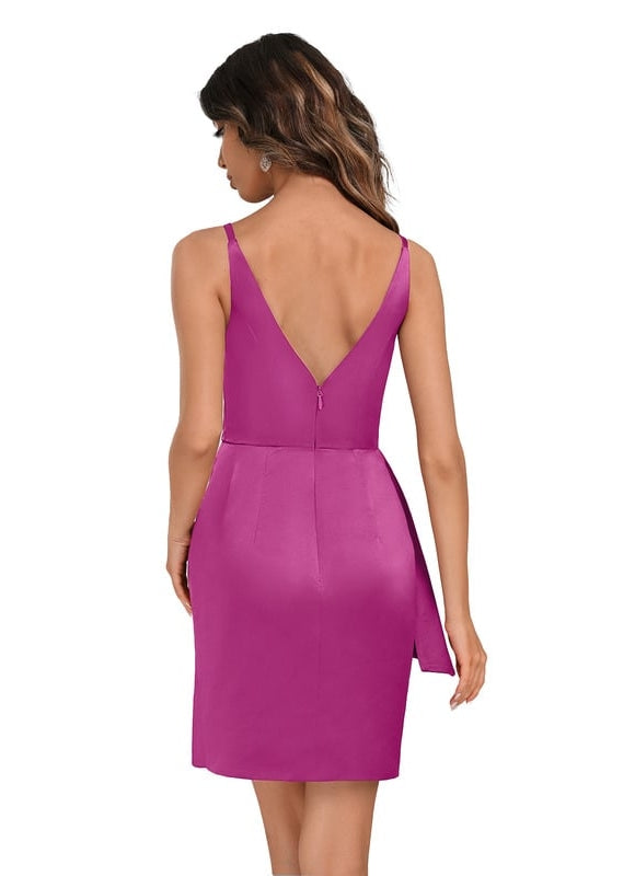 Robe De Bal Bordeau Chic - gallery 1