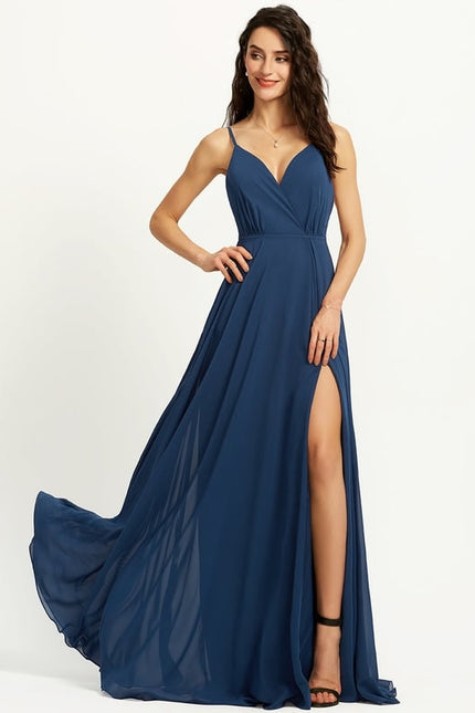 Robe De Bal Bordeaux Fluide