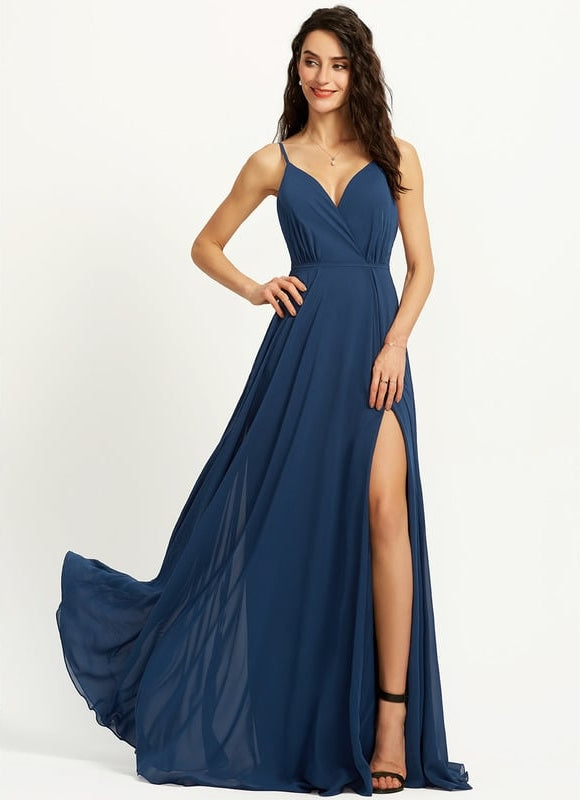 Robe De Bal Bordeaux Fluide