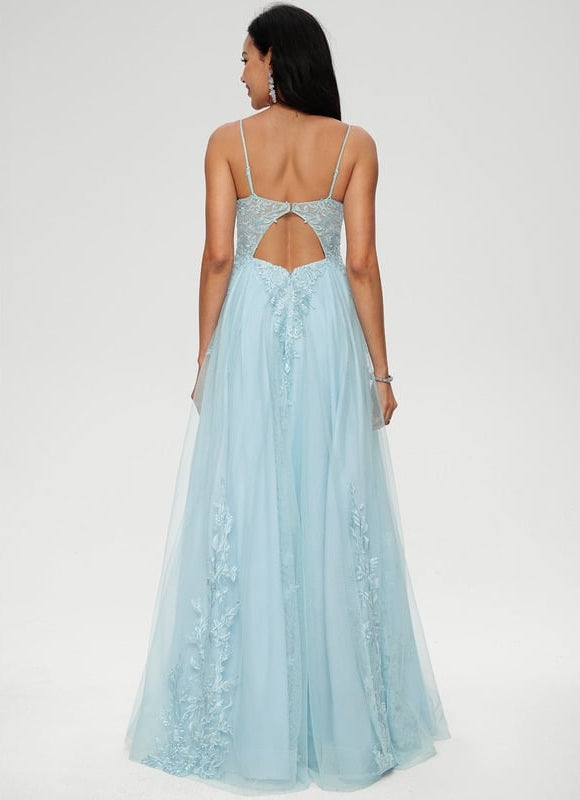 Robe De Bal Tulle Délicate - gallery 1