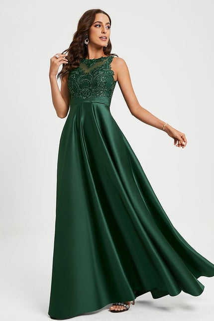 Robe De Bal Élégance Émeraude - gallery 5