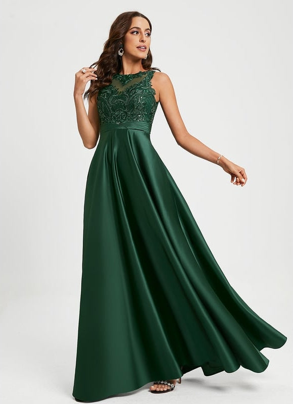 Robe De Bal Élégance Émeraude - gallery 5