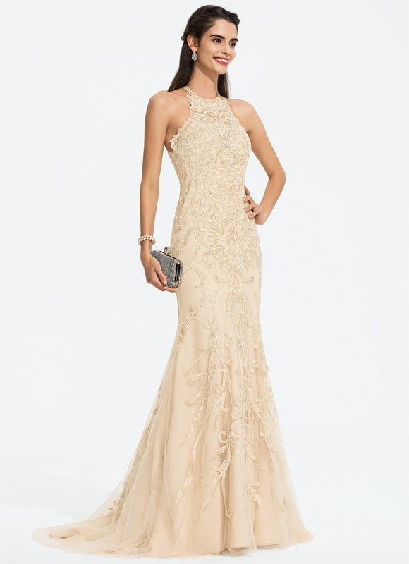 Robe De Bal Écrue Étoilée - gallery 2