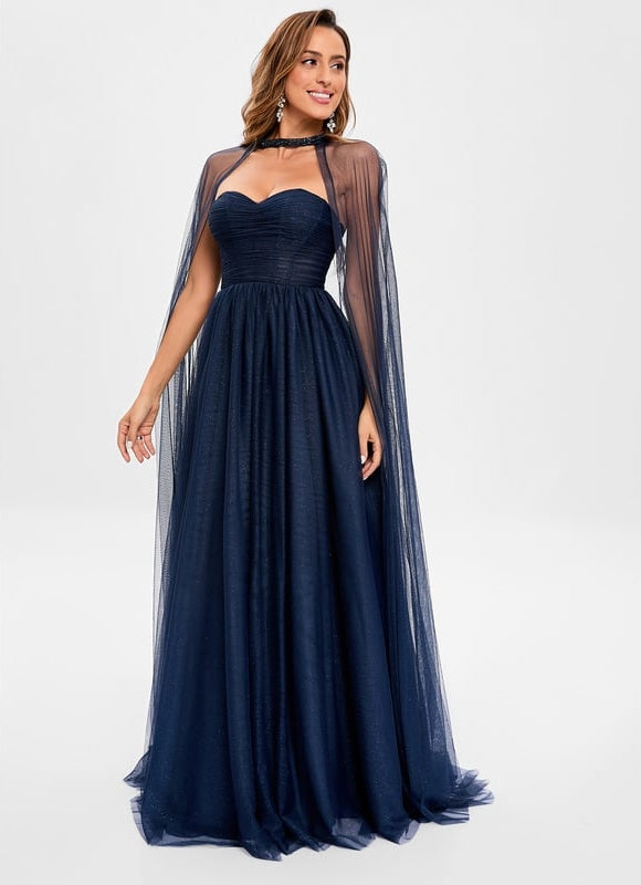 Robe De Bal Traîne Scintillante - gallery 3