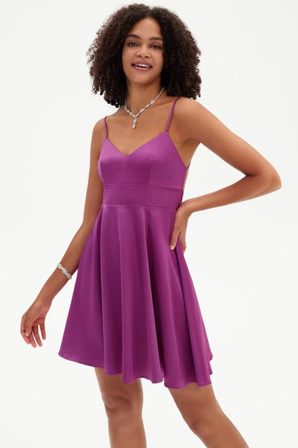 Robe De Bal Noire Évasée - gallery 3